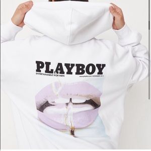 Playboy x Missguided oversized hoodie